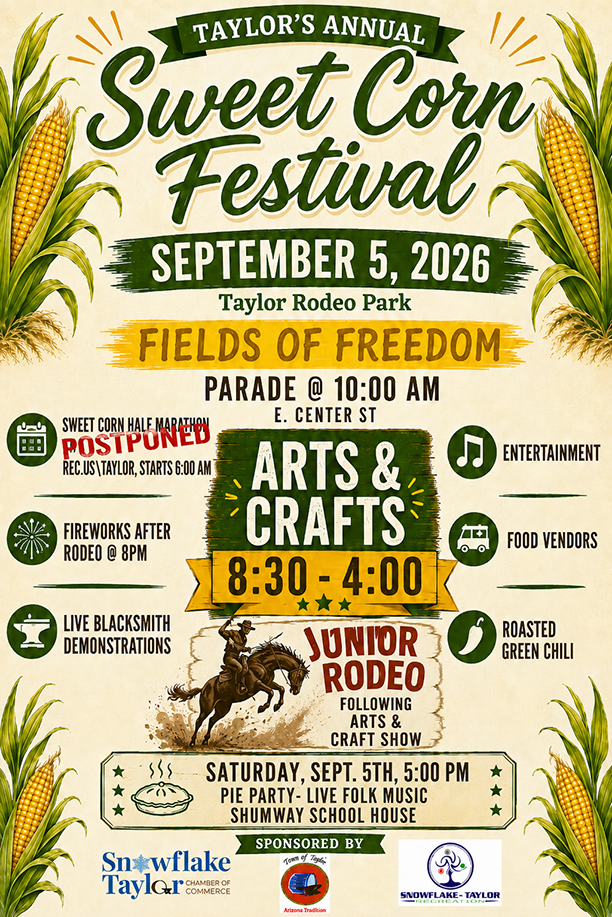Taylor's Annual Sweet Corn Festival @ Taylor Rodeo Park | Taylor | Arizona | United States